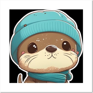 Cute Otter Posters and Art